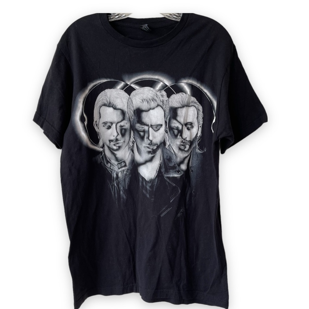Swedish House‎ Mafia Graphic T-Shirt Men’s Medium Black EDM Band Tee Cotton